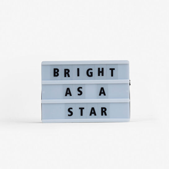 Flying Tiger Copenhagen Işıklı Yazı Panosu