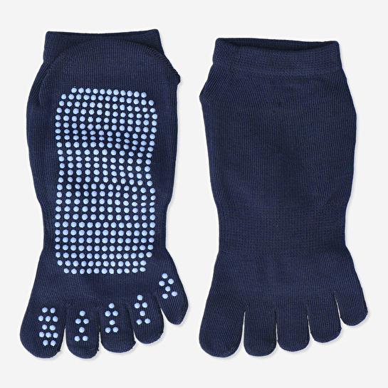 Flying Tiger Copenhagen Kaymaz Tabanlı Lacivert Yoga Çorabı M/L