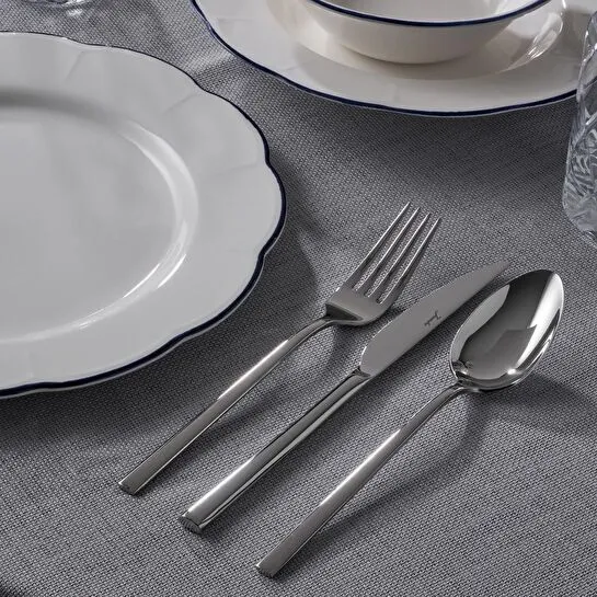 Jumbo Dark Blue Line 18 Parça 6 Kişilik Yemek Takımı