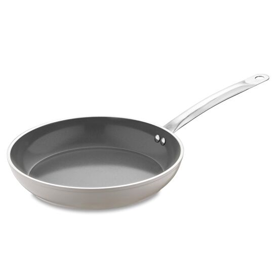 Jumbo Swiss Crystal Bej İndüksiyon Tabanlı Tava 24 cm