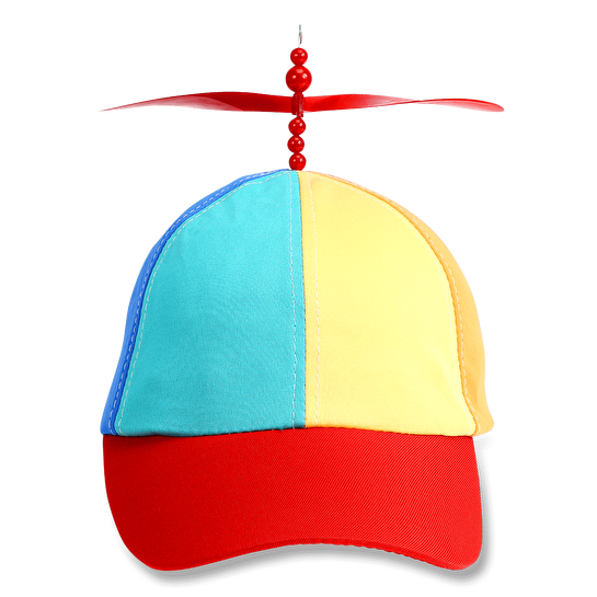 Flying Tiger Copenhagen Pervaneli Renkli Şapka