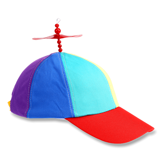 Flying Tiger Copenhagen Pervaneli Renkli Şapka