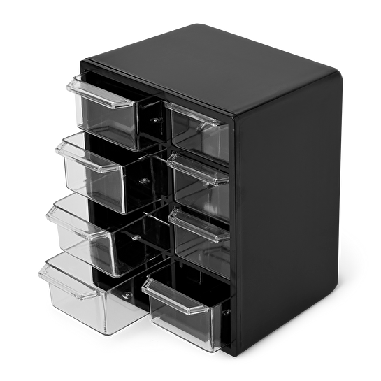 Flying Tiger Copenhagen Çekmeceli Depolama Kutusu Siyah