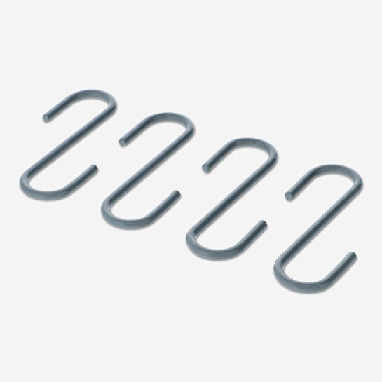 Flying Tiger Copenhagen 4'lü S Şekilli Metal Kanca Seti