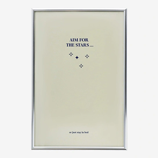 Flying Tiger Copenhagen Gümüş Fotoğraf Çerçevesi 20 cm x 30 cm