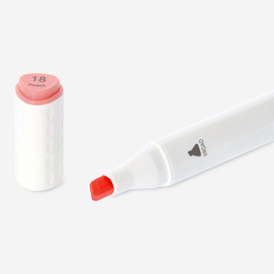 Flying Tiger Copenhagen 12'li Çift Uçlu Pastel Keçeli Kalem Seti