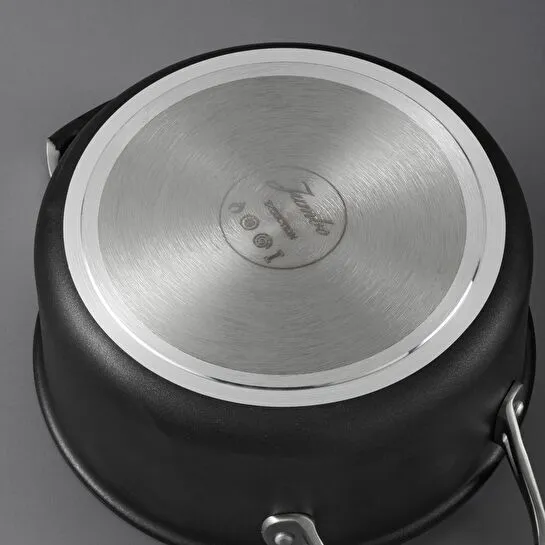 Jumbo New Moment Diamond İndüksiyon Tabanlı Siyah Derin Tencere 24 cm