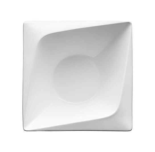 Jumbo Fold Platin 58 Parça 12 Kişilik Kare Yemek Takımı