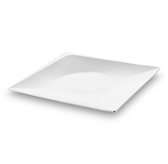 Jumbo Fold Platin 58 Parça 12 Kişilik Kare Yemek Takımı