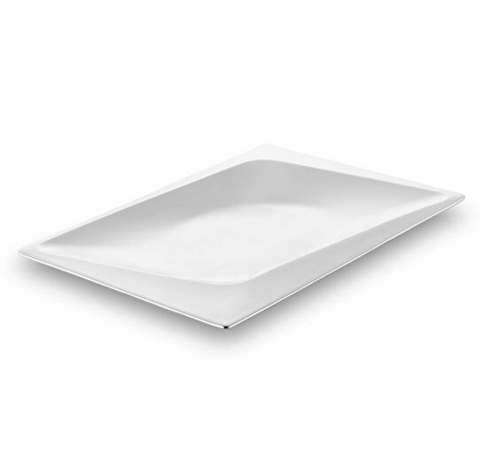 Jumbo Fold Platin 58 Parça 12 Kişilik Kare Yemek Takımı