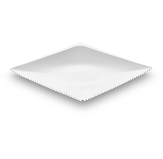 Jumbo Fold Platin 58 Parça 12 Kişilik Kare Yemek Takımı