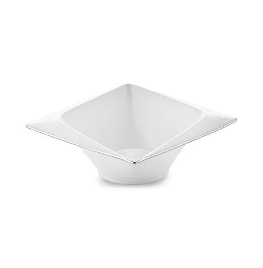 Jumbo Fold Platin 58 Parça 12 Kişilik Kare Yemek Takımı