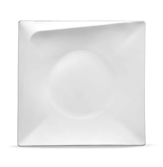 Jumbo Fold Platin 58 Parça 12 Kişilik Kare Yemek Takımı