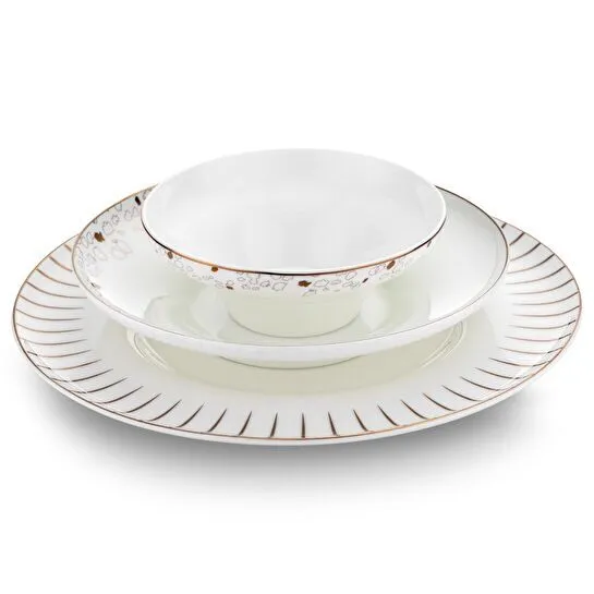 Jumbo Safari 62 Parça 12 Kişilik Yemek Takımı