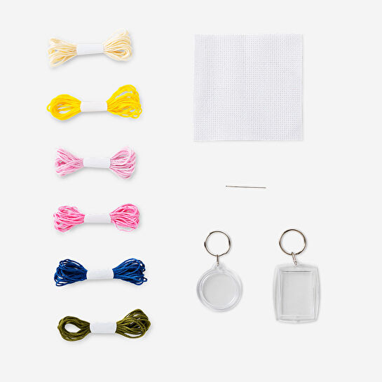 Flying Tiger Copenhagen Kendin Yap Kanaviçe Anahtarlık Seti