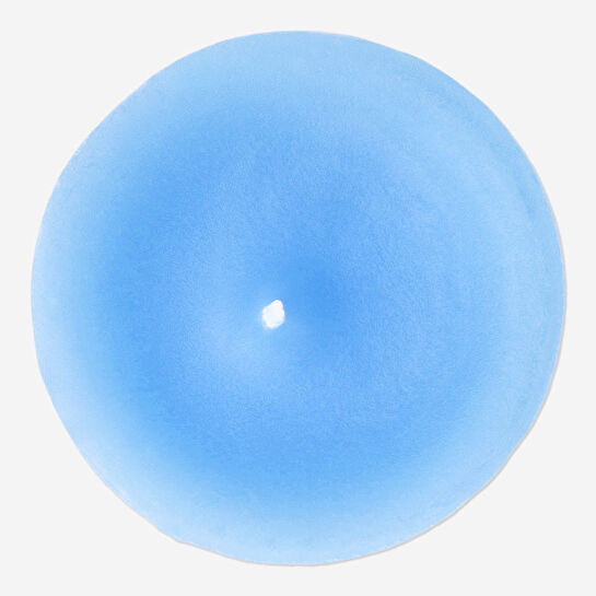 Flying Tiger Copenhagen Açık Mavi Rustik Mum 12 cm