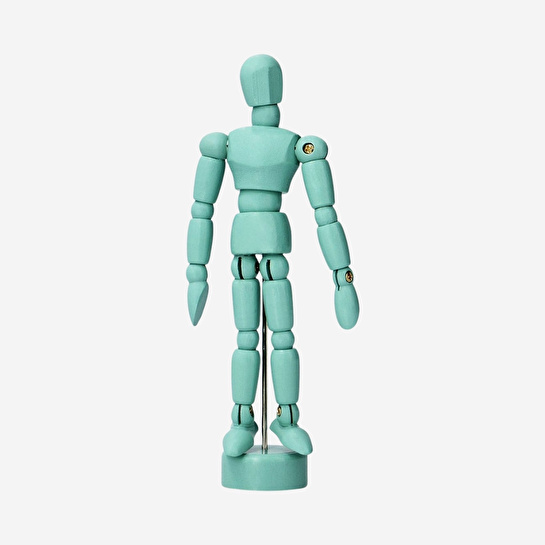 Flying Tiger Copenhagen Mavi Mini İnsan Figürü