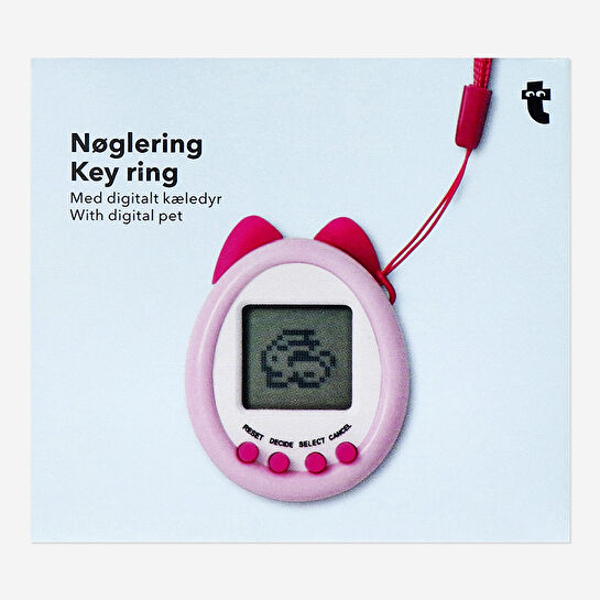 Flying Tiger Copenhagen Pembe Sanal Bebek Anahtarlık