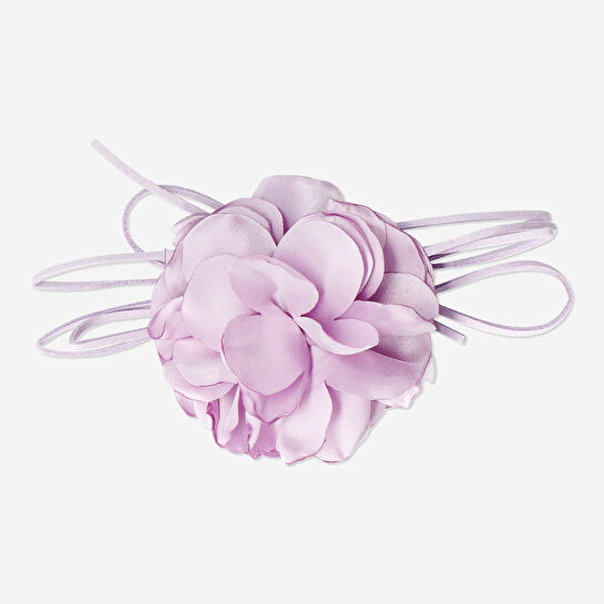 Flying Tiger Copenhagen Mor Çiçek Detaylı İpli Kolye