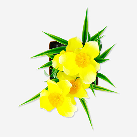 Flying Tiger Copenhagen Saksıda Dekoratif Sarı Nergis Yapay Çiçek