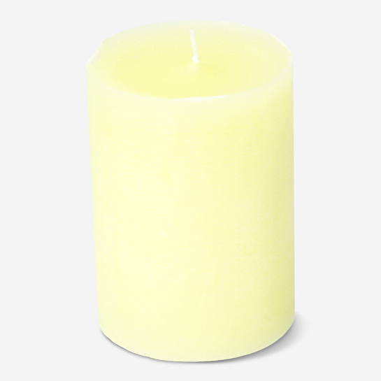 Flying Tiger Copenhagen Parlak Sarı Rustik Mum 8 cm