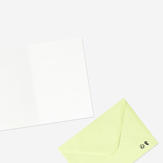 Flying Tiger Copenhagen Ponponlu Tavşan Şeklinde Tebrik Kartı