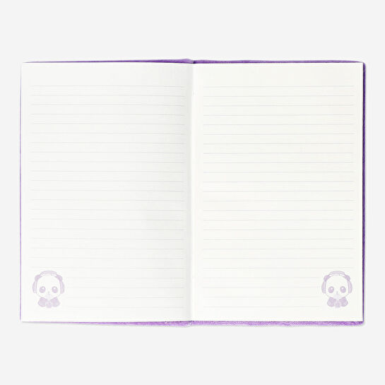 Flying Tiger Copenhagen Panda Desenli Yumuşak Kapaklı Defter