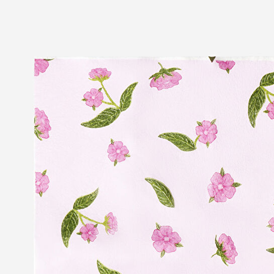 Flying Tiger Copenhagen 4'lü Pembe Kiraz Çiçeği Desenli Mutfak Bezi Seti