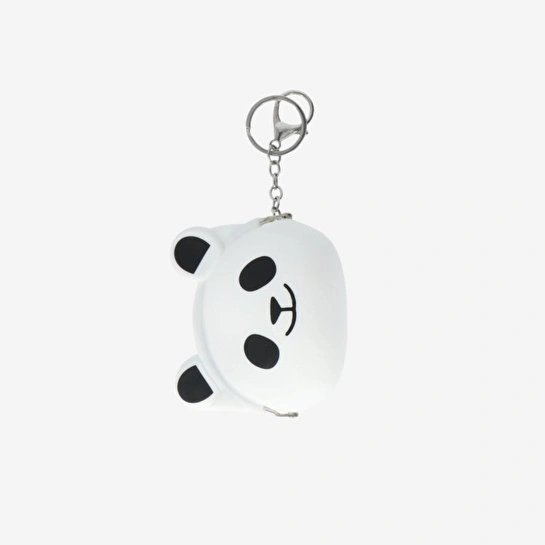 Flying Tiger Copenhagen Beyaz Panda Şeklinde Silikon Cüzdan Anahtarlık