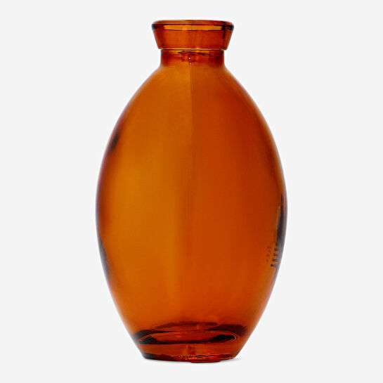 Flying Tiger Copenhagen Kahverengi Cam Vazo 7,5 cm x 11,5 cm