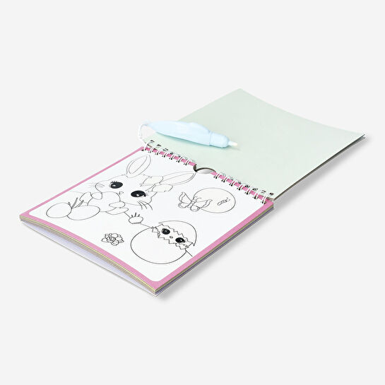 Flying Tiger Copenhagen Tavşan Temalı Sihirli Boyama Kitabı