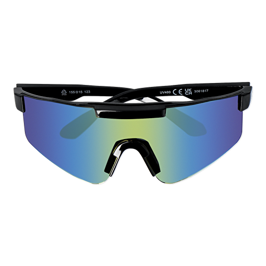 Flying Tiger Copenhagen Gri Oversize Spor Güneş Gözlüğü