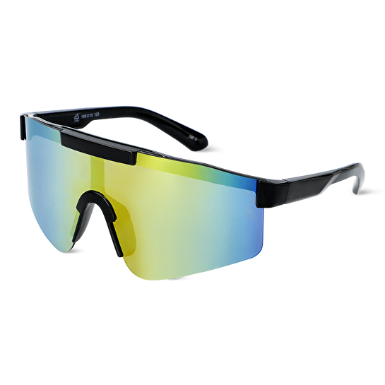 Flying Tiger Copenhagen Gri Oversize Spor Güneş Gözlüğü