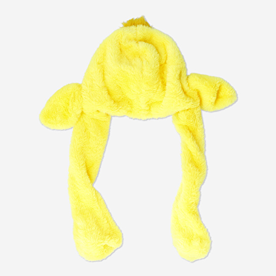 Flying Tiger Copenhagen Hareketli Kulaklı Sarı Peluş Civciv Şapka