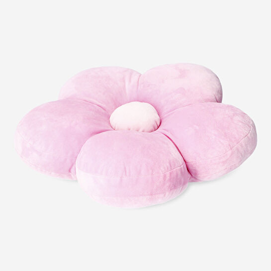 Flying Tiger Copenhagen Pembe Çiçek Şeklinde Yastık 40 cm x 40 cm