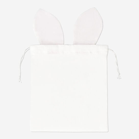 Flying Tiger Copenhagen Tavşan Detaylı Büzgülü Hediye Çantası