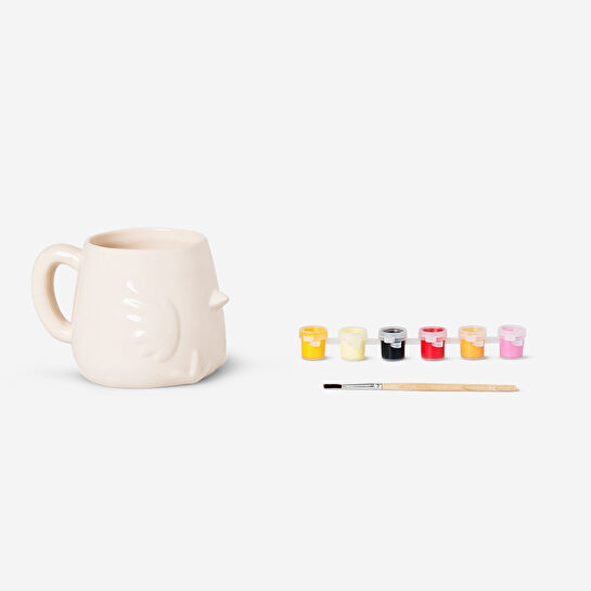 Flying Tiger Copenhagen Kendin Yap Civciv Kupa Boyama Kiti