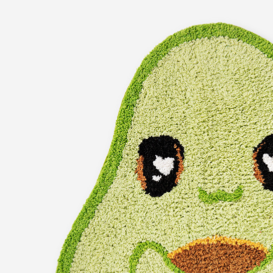 Flying Tiger Copenhagen Yeşil Avokado Şeklinde Paspas