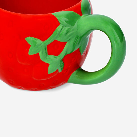 Flying Tiger Copenhagen Çilek Şeklinde Seramik Kupa