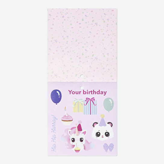 Flying Tiger Copenhagen Doğum Günü Temalı Sticker Kitabı