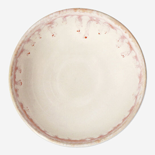 Flying Tiger Copenhagen Büyük Pembe Detaylı Seramik Kase