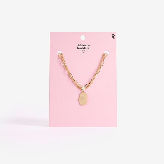 Flying Tiger Copenhagen Büyük Gold Zincir Kolye