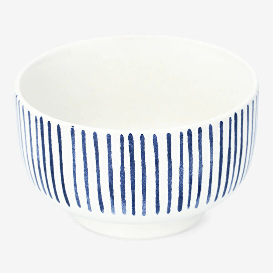 Flying Tiger Copenhagen Mavi Çizgili Kase