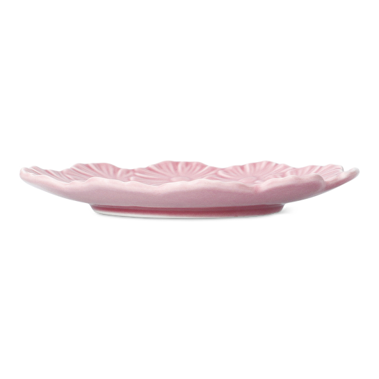 Flying Tiger Copenhagen Küçük Pembe Çiçek Desenli Seramik Tabak