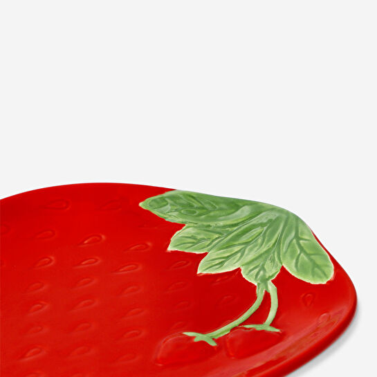 Flying Tiger Copenhagen Çilek Şeklinde Seramik Tabak