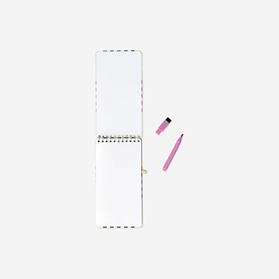 Flying Tiger Copenhagen Kolay Silinebilen Sayfalı Kalemli Not Defteri