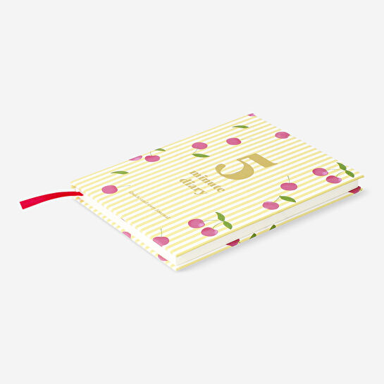 Flying Tiger Copenhagen Kiraz Desenli 5 Dakika Günlüğü