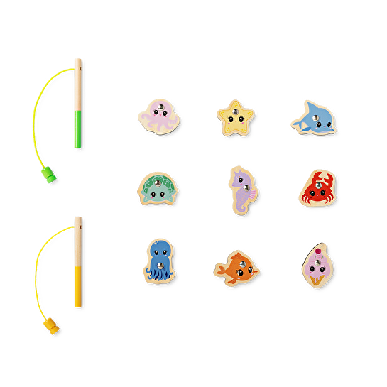 Flying Tiger Copenhagen Metal Kutuda Mini Balık Yakalama Oyunu