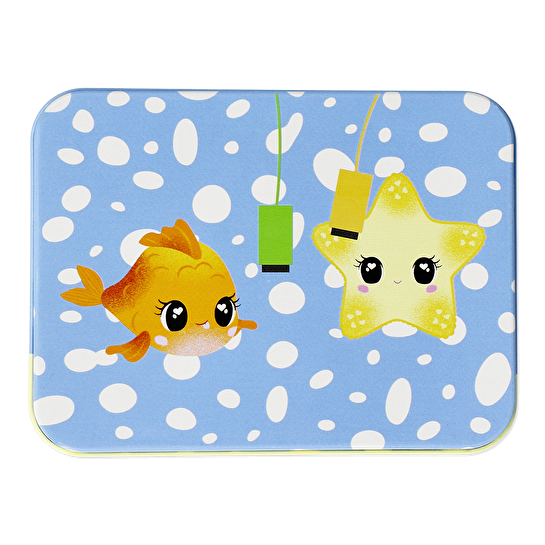 Flying Tiger Copenhagen Metal Kutuda Mini Balık Yakalama Oyunu