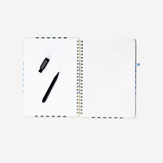 Flying Tiger Copenhagen Kolay Silinebilen Sayfalı Kalemli Defter A5